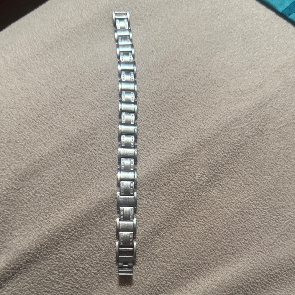 Fossil Men's Silver-Tone Link Bracelet